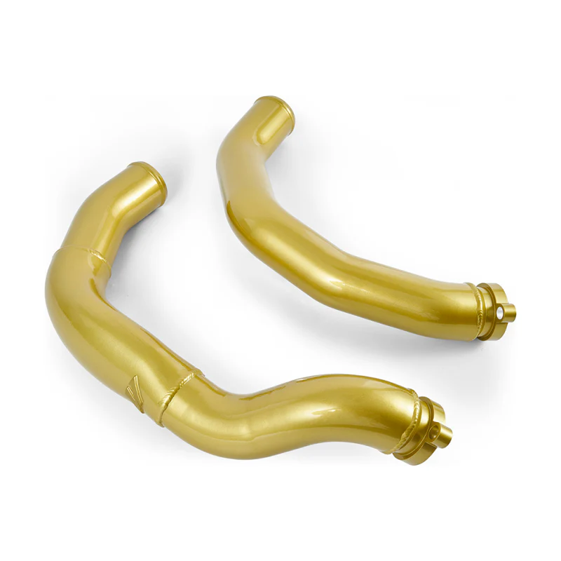 Mishimoto 2015-2020 BMW F80 M3/M4 Intercooler Pipe Kit Austin Yellow Metallic - Image 2