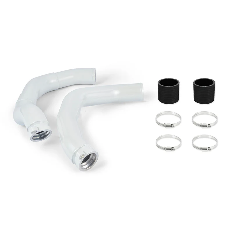 Mishimoto 2015-2020 BMW F80 M3/M4 Intercooler Pipe Kit Mineral White Metallic - Image 2