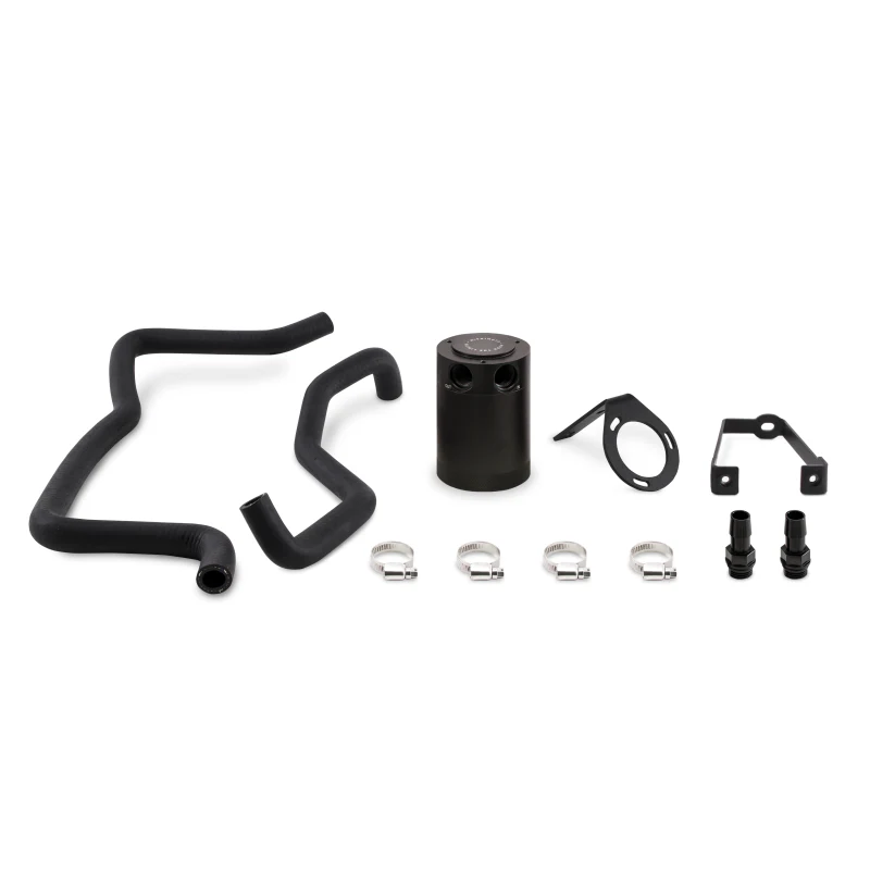 Mishimoto 2015+ Dodge Charger / 2015+ Chrysler 300C 5.7L Direct Fit Oil Catch Can Kit - Black - Image 3