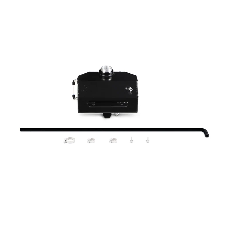 Mishimoto 2015 Ford Mustang EcoBoost / 3.7L / 5.0L Aluminum Coolant Expansion Tank - Black - Image 2