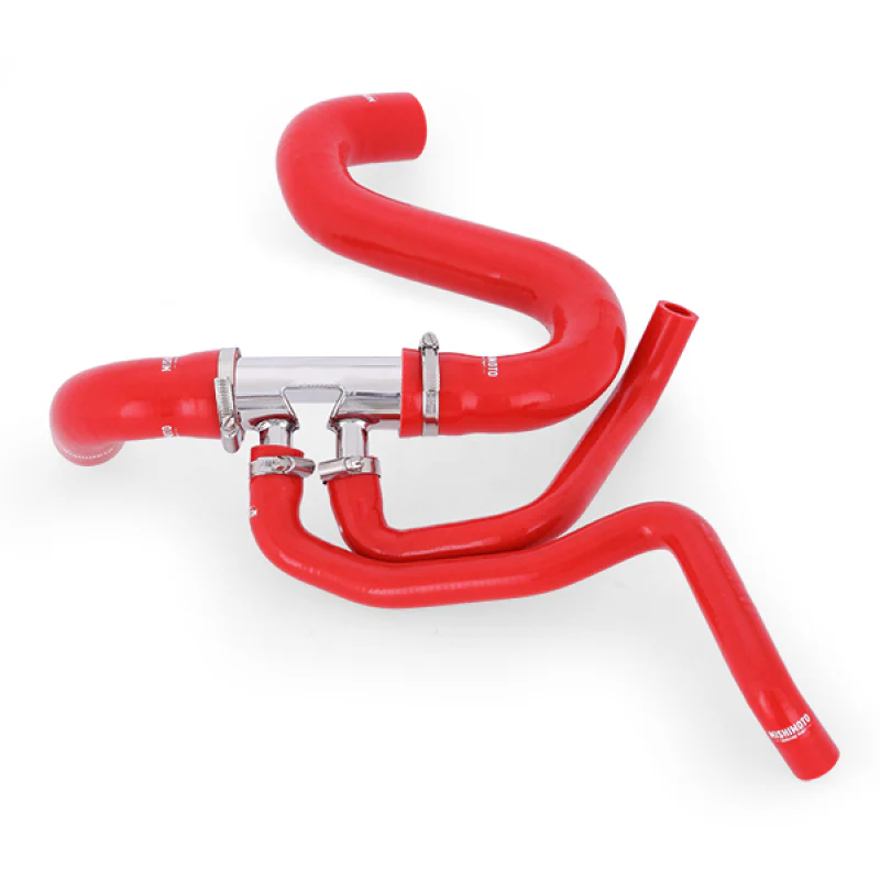 Mishimoto 2015+ Ford Mustang GT Silicone Lower Radiator Hose - Red - Image 13