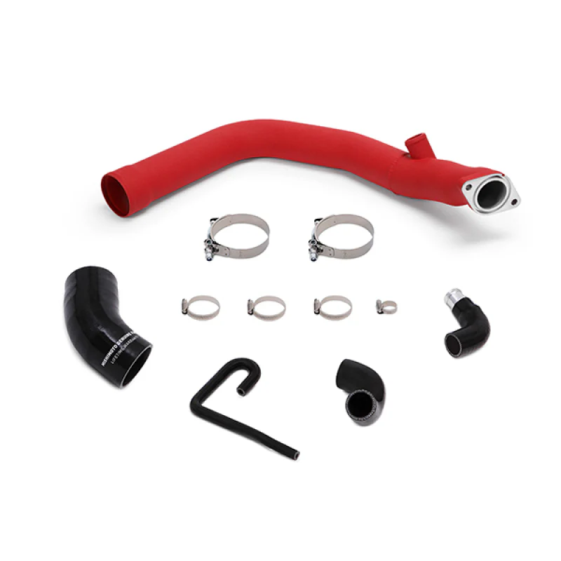 Mishimoto 2015 Subaru WRX Charge Pipe Kit - Wrinkle Red - Image 2