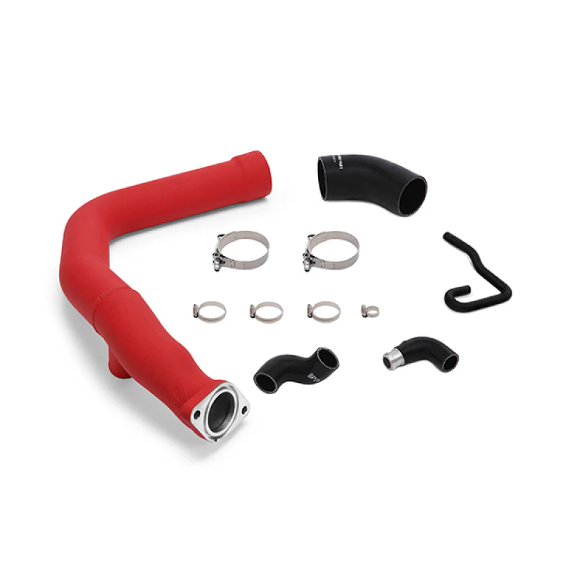 Mishimoto 2015 Subaru WRX Charge Pipe Kit - Wrinkle Red - Image 5