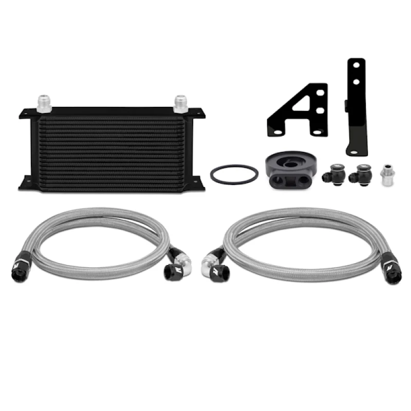 Mishimoto 2015 Subaru WRX Oil Cooler Kit - Black - Image 2