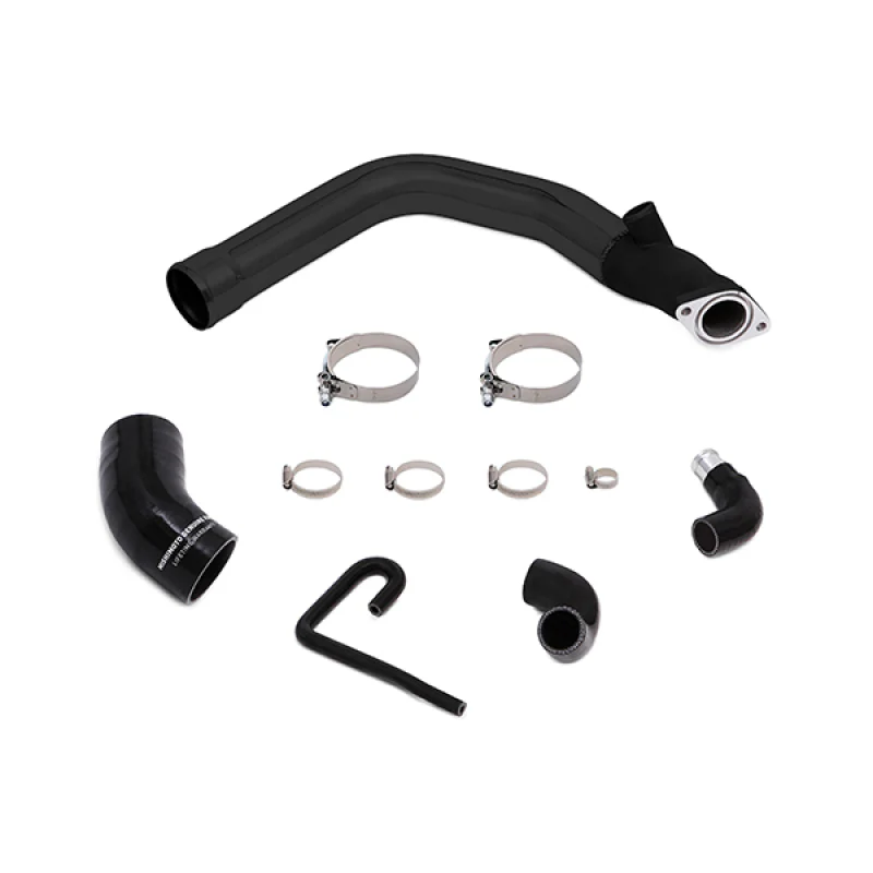 Mishimoto 2015 Subaru WRX Top-Mount Intercooler Kit - Powder Coated Black & Black Pipes - Image 3