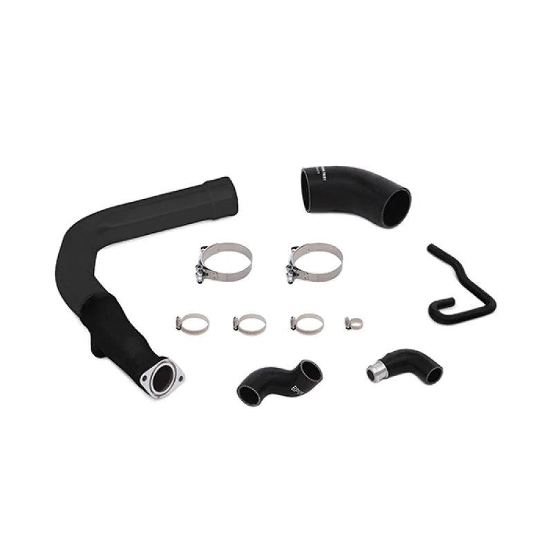 Mishimoto 2015 Subaru WRX Top-Mount Intercooler Kit - Powder Coated Black & Black Pipes - Image 8