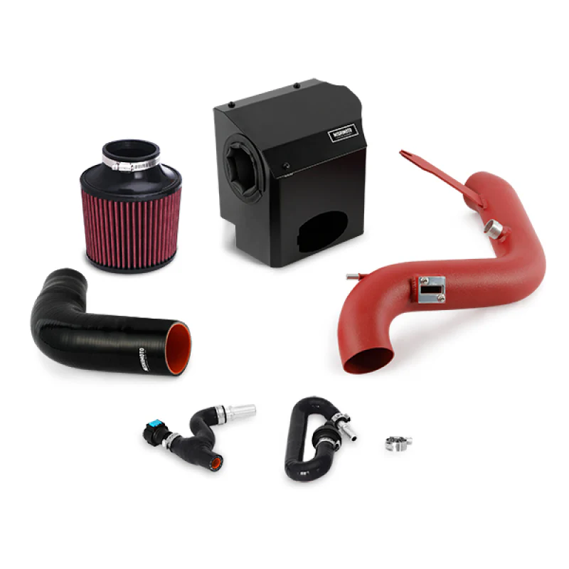 Mishimoto 2016 Ford Fiesta ST 1.6L Performance Air Intake Kit - Wrinkle Red - Image 23