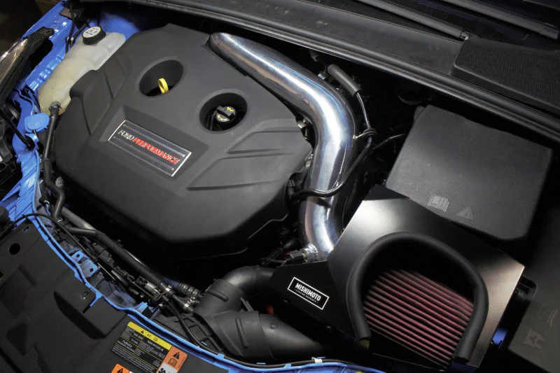 Mishimoto 2016+ Ford Focus RS Performance Air Intake Kit - Wrinkle Black - Image 6
