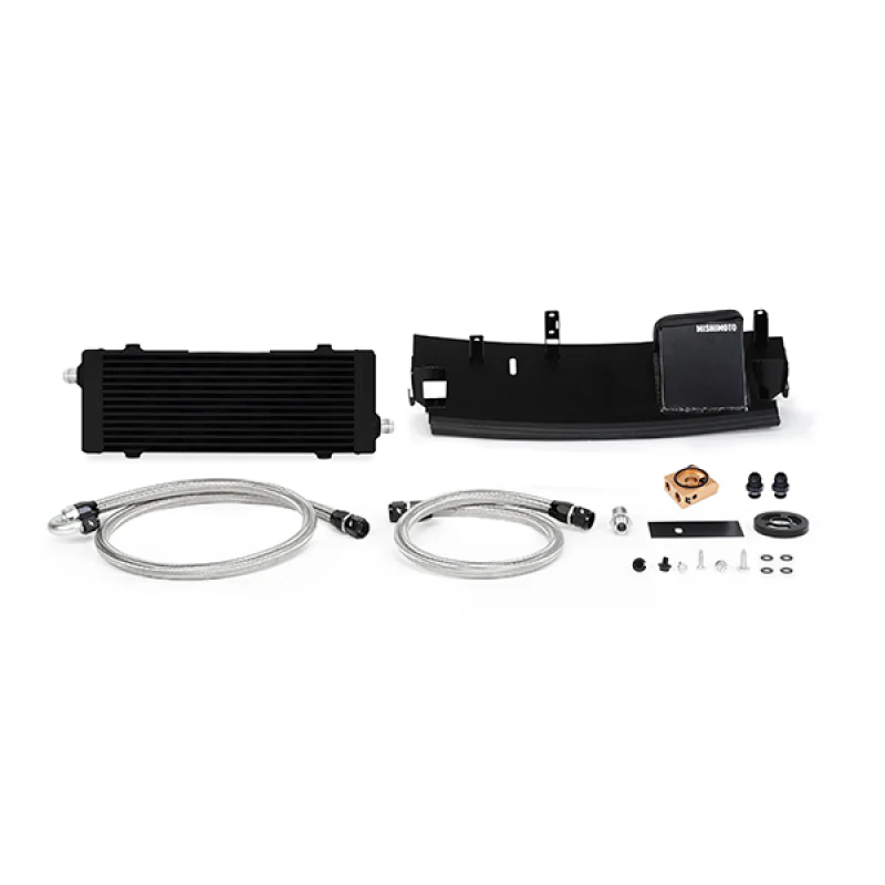 Mishimoto 2016+ Ford Focus RS Thermostatic Oil Cooler Kit - Black - Image 3