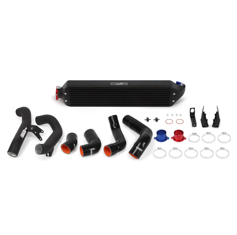 Mishimoto 2016+ Honda Civic 1.5T / 2017+ Honda Civic Si Black Intercooler Kit w/Black Pipes - Image 2