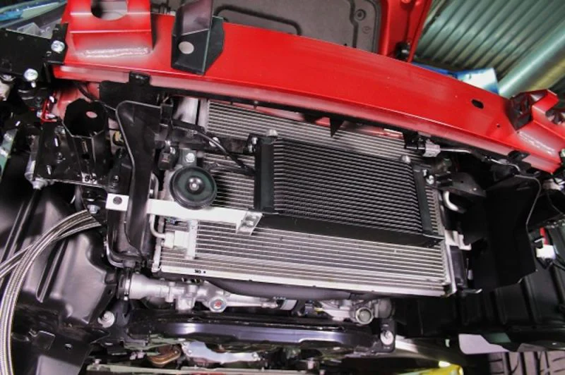 Mishimoto 2016+ Mazda Miata Thermostatic Oil Cooler Kit - Black - Image 3