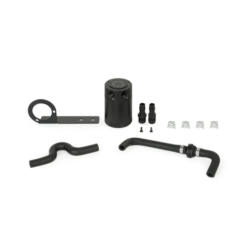 Mishimoto 2017+ Honda Civic Type R Baffled Oil Catch Can Kit - Black - Image 3