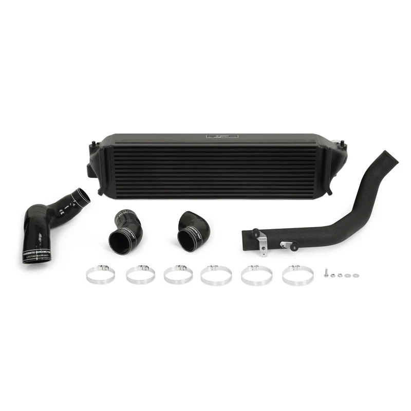 Mishimoto 2017+ Honda Civic Type R Intercooler Kit - Black Intercooler Black Pipes - Image 3