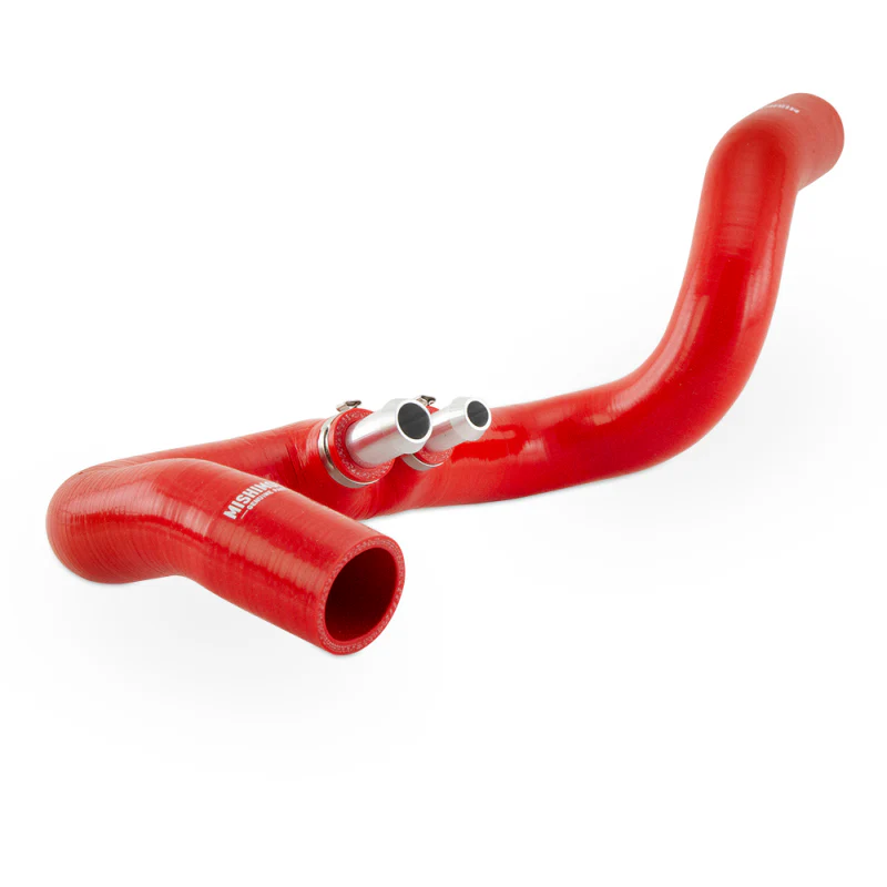 Mishimoto 2018+ Jeep Wrangler JL / Gladiator JT 3.6L AT Red Silicone Radiator Coolant Hose Kit - Image 5