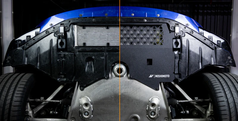 Mishimoto 2021+ BMW G80/G82/G87 M2/M3/M4 Skid Plate Engine - Wrinkle Black - Image 4
