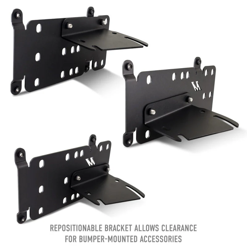 Mishimoto 2021+ Ford Bronco Modular Bumper License Plate Relocation - Image 8