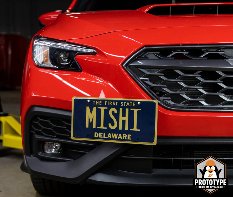Mishimoto 2022+ Subaru WRX License Plate Relocation Kit - Image 6