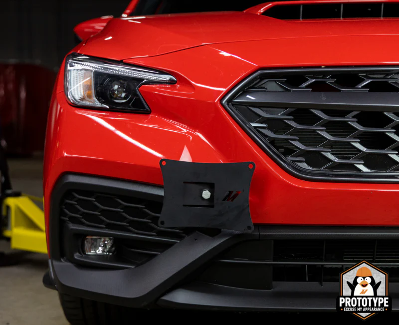 Mishimoto 2022+ Subaru WRX License Plate Relocation Kit - Image 8