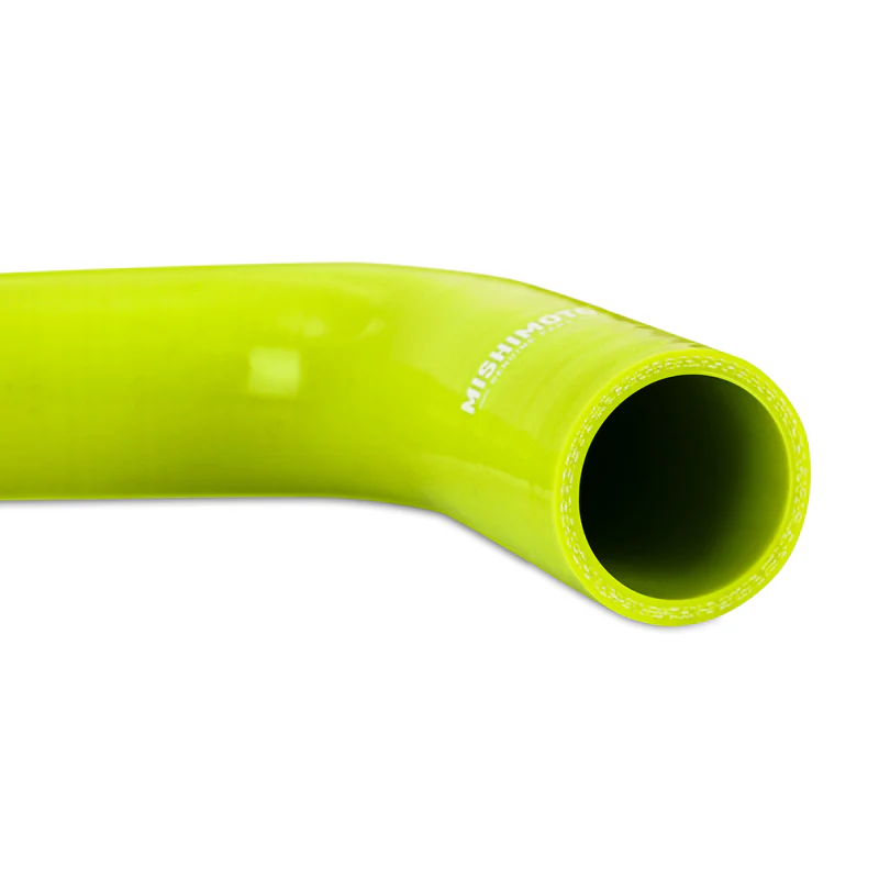 Mishimoto 2022+ Subaru WRX Silicone Radiator Coolant Hose Kit - Neon Yellow - Image 4