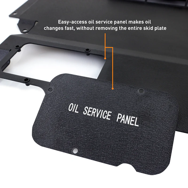 Mishimoto 2023+ Nissan Z Skid Plate Engine - Wrinkle Black - Image 6