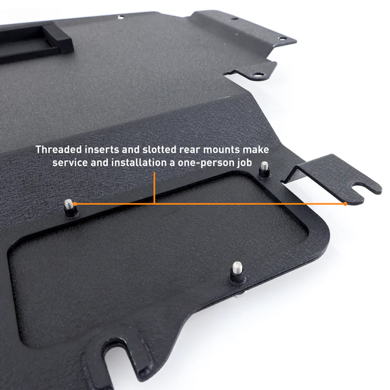 Mishimoto 2023+ Nissan Z Skid Plate Engine - Wrinkle Black - Image 7