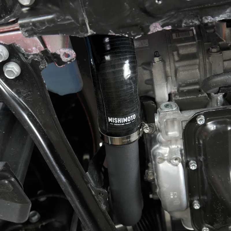 Mishimoto 2023+ Toyota GR Corolla Intercooler & Pipe Kit - Black Cooler - Black Pipes - Image 6