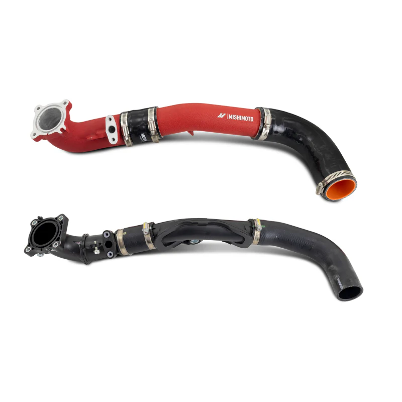 Mishimoto 2023+ Toyota GR Corolla Intercooler Pipe Kit - Wrinkle Red - Image 7