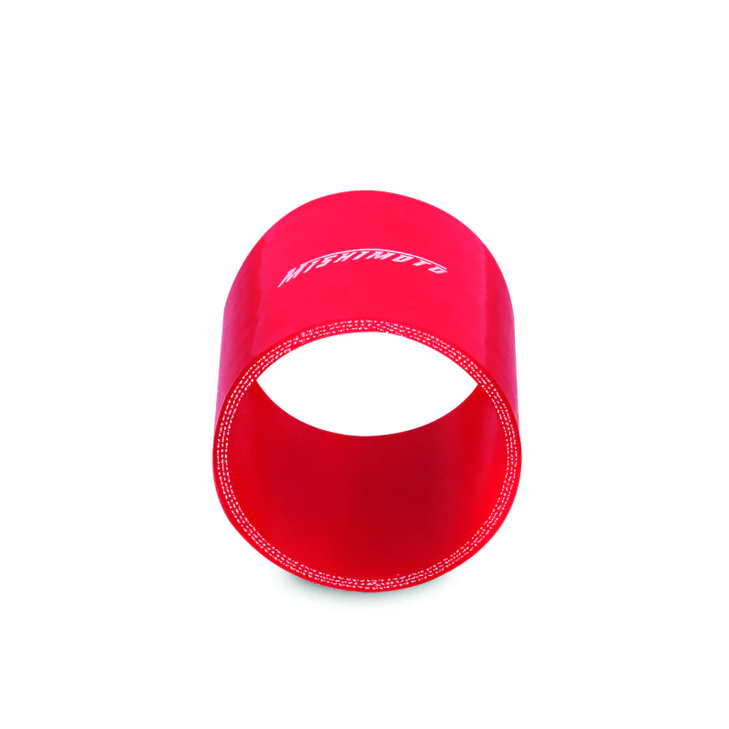 Mishimoto 3.0 Inch Red Straight Coupler - Image 6