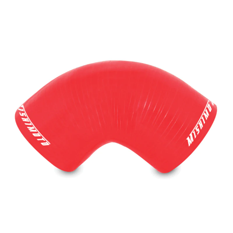 Mishimoto 3in Red 90 Degree Coupler - Image 2