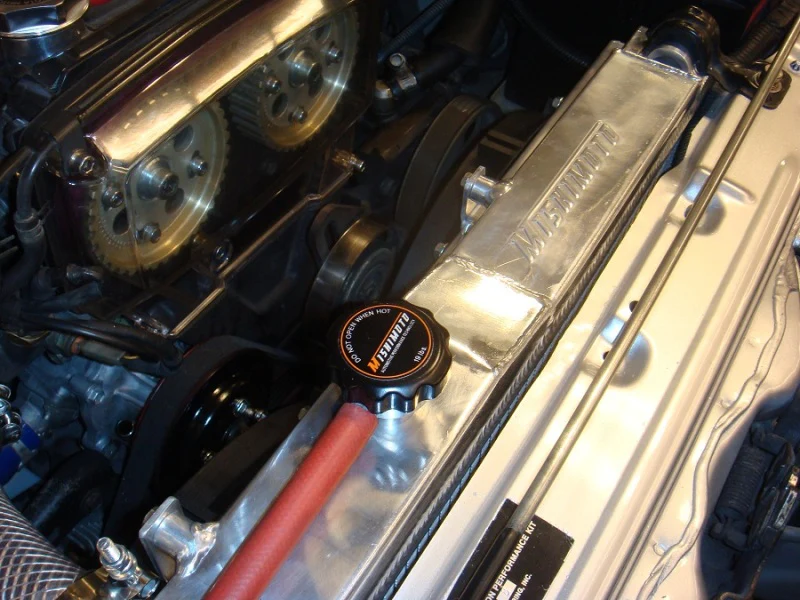 Mishimoto 83-87 Toyota Corolla Manual Aluminum Radiator - Image 19