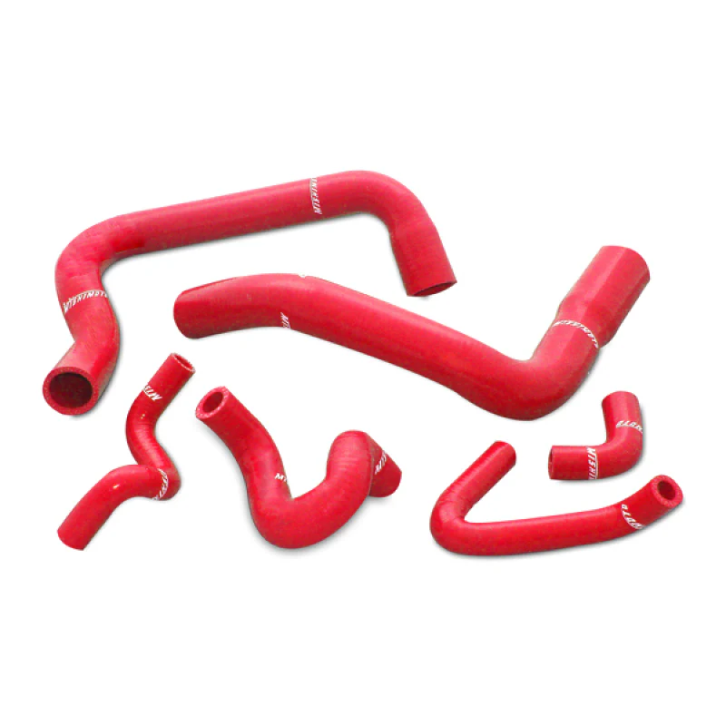 Mishimoto 86-93 Ford Mustang Red Silicone Hose Kit - Image 3