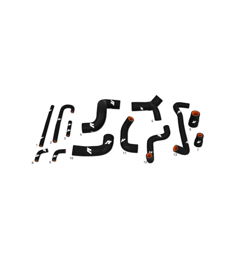 Mishimoto 88-91 BMW E30 (M3) Black Silicone Hose Kit - Image 11