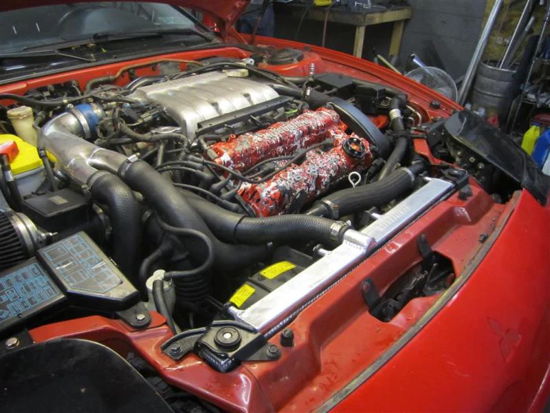 Mishimoto 91-99 Mitsubishi 3000GT Turbo Manual Aluminum Radiator - Image 5