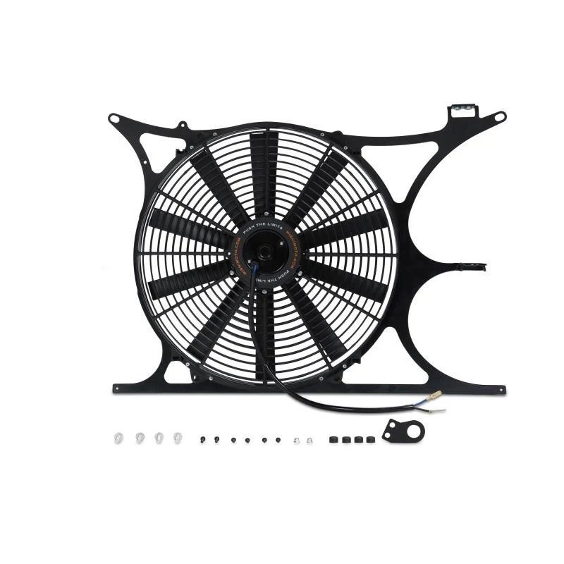 Mishimoto 92-99 BMW E36 Performance Alum. Fan Shroud Kit w/Elec. Fan Controller (NPT & Probe Incl.) - Image 2