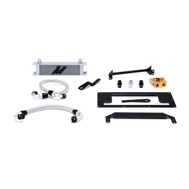 Mishimoto 99-05 Mazda Miata Thermostatic Oil Cooler Kit - Silver - Image 2