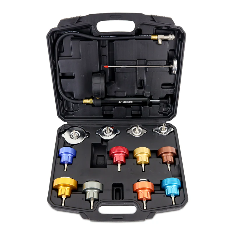 Mishimoto Aluminum Cooling System Pressure Tester Kit - 14pc - Image 3