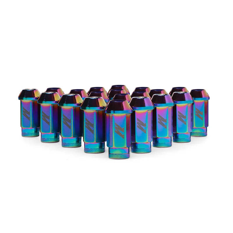 Mishimoto Aluminum Locking Lug Nuts M12x1.25 20pc Set Neo Chrome - Image 4