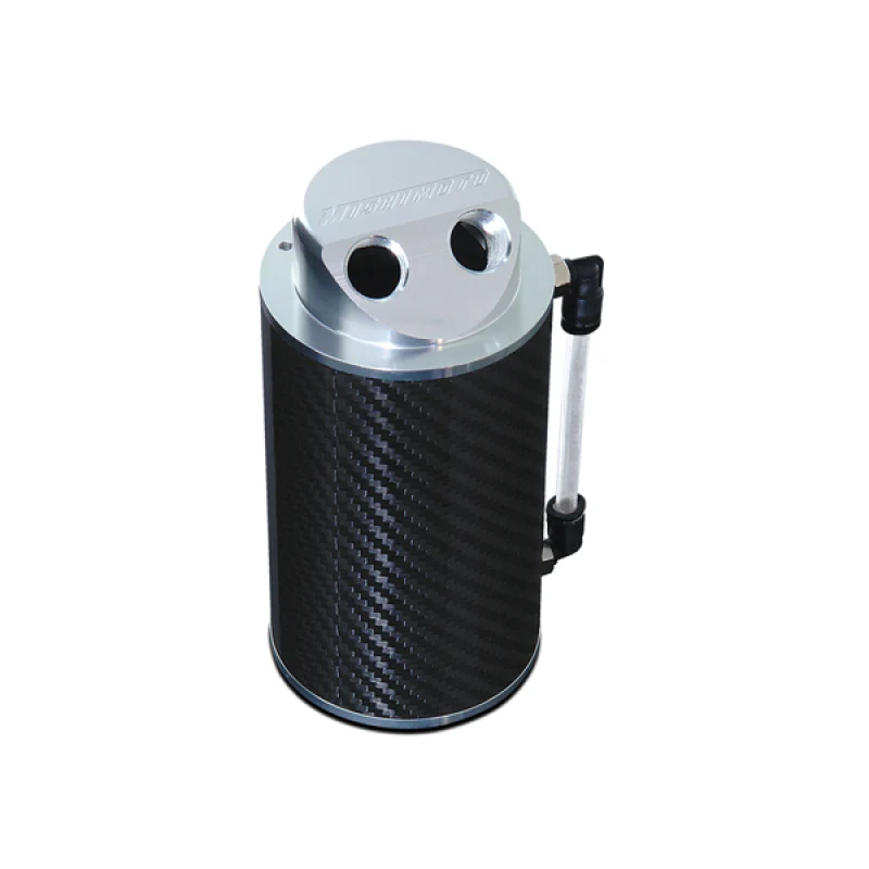 Mishimoto Carbon Fiber Oil Catch Can 10mm Fittings - Image 10