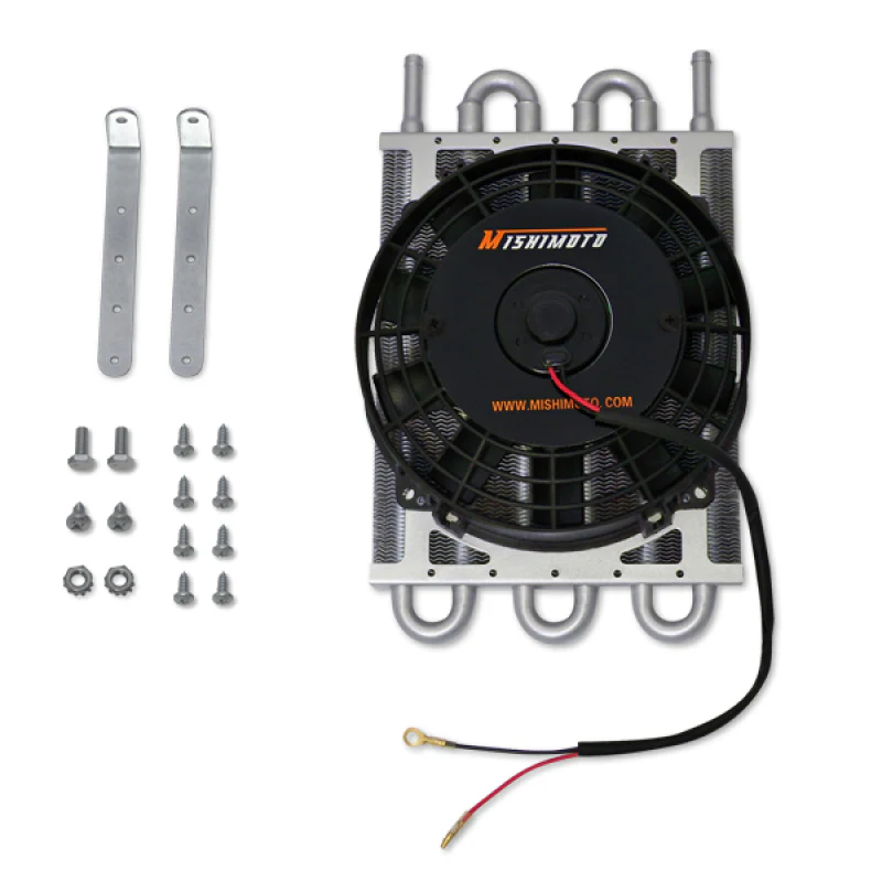 Mishimoto Heavy Duty Transmission Cooler w/ Electric Fan - Image 5