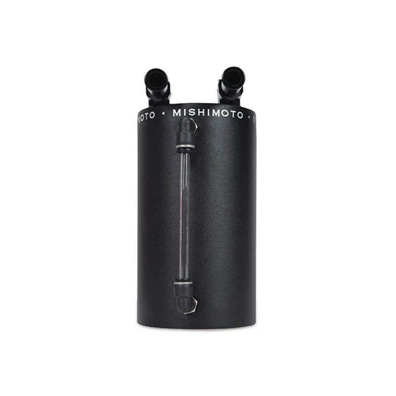 Mishimoto Large Aluminum Oil Catch Can - Wrinkle Black - Image 4