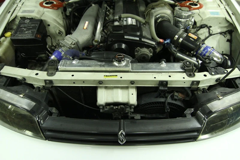 Mishimoto R33/R34 Nissan Skyline (NON R34 GTR) Manual Aluminum Radiator - Image 4