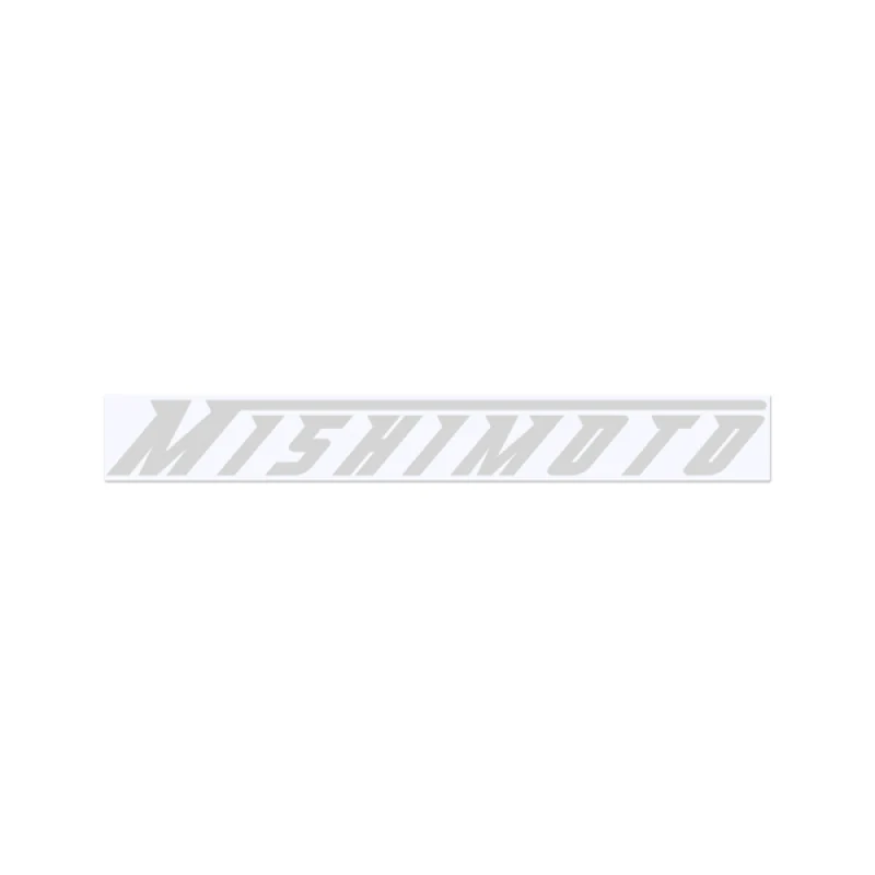 Mishimoto Small Silver Decal - Image 7