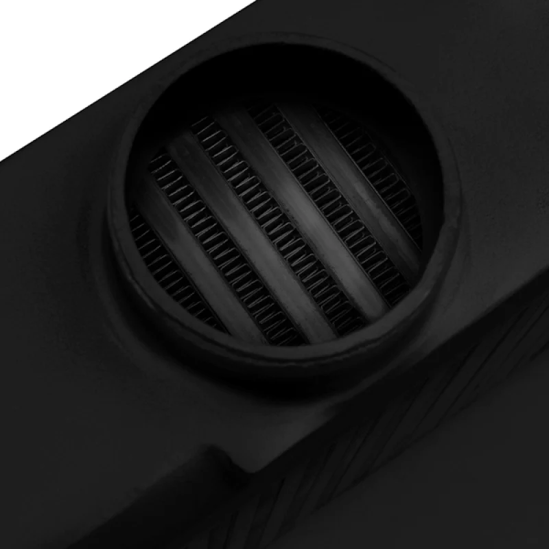 Mishimoto Subaru 02-07 WRX/04-07 STi Top-Mount Intercooler Kit - Powder Coated Black & Black Hoses - Image 15