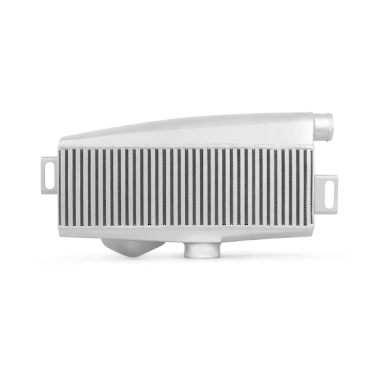 Mishimoto Subaru 02-07 WRX/04-07 STi Top-Mount Intercooler Kit - Powder Coated Silver & Blue Hoses - Image 10