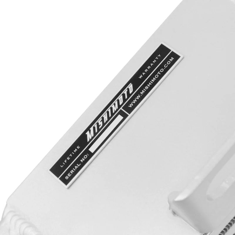 Mishimoto Subaru 02-07 WRX/04-07 STi Top-Mount Intercooler Kit - Powder Coated Silver & Blue Hoses - Image 11