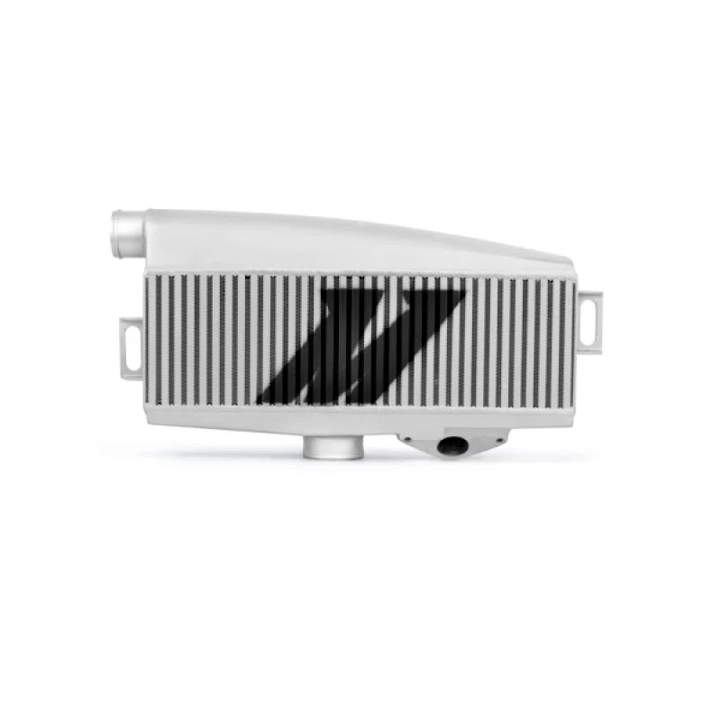Mishimoto Subaru 02-07 WRX/04-07 STi Top-Mount Intercooler Kit - Powder Coated Silver & Blue Hoses - Image 23