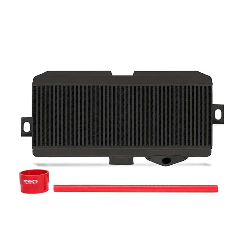 Mishimoto Subaru 08-15 WRX STi Top-Mount Intercooler Kit - Powder Coated Black & Red Hoses - Image 2
