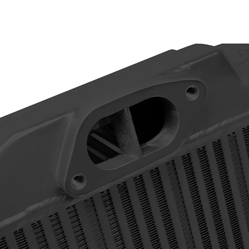 Mishimoto Subaru 08-15 WRX STi Top-Mount Intercooler Kit - Powder Coated Black & Red Hoses - Image 4