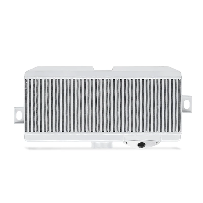 Mishimoto Subaru 08-15 WRX STi Top-Mount Intercooler Kit - Powder Coated Silver & Black Hoses - Image 3