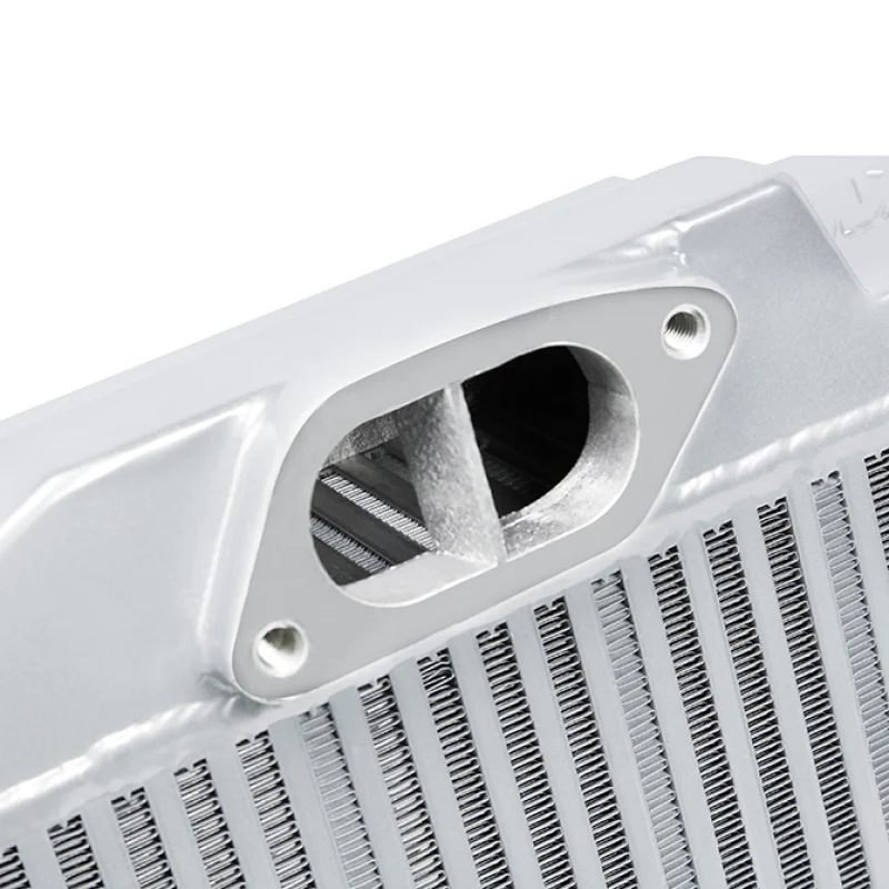 Mishimoto Subaru 08-15 WRX STi Top-Mount Intercooler Kit - Powder Coated Silver & Black Hoses - Image 8